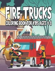 Oussama Zinaoui fire trucks coloring book for kids ages (Paperback) (UK IMPORT)