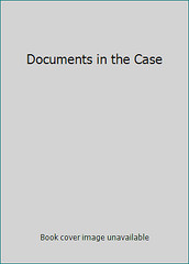 Documents in the Case by Sayers, Dorothy