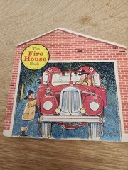 1979 The Fire House Book. A Golden Shape Book. By Colin Bailey