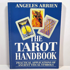 The Tarot Handbook Angeles Arrien Vtg 1995 PB Applications of Ancient Symbols