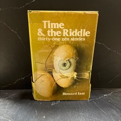 time and the riddle book, by howard fast, 1975 Hardcover