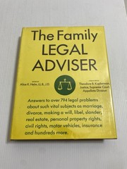 VTG 1974 ALICE K. HELM THE FAMILY LEGAL ADVISER HC BOOK