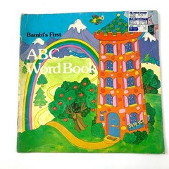 Bambi’s First ABC Word Book Carolyn Bracken 1981 Illustrated Sharon Publications