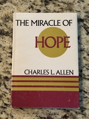 Miracle of Hope by Charles L. Allen (1973, Hardcover)