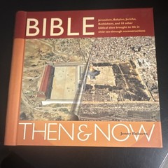 Bible Then & Now by Jenny Roberts Hardcover Chartwell Books 2001 Archaeology