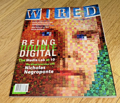 November 1995 WIRED Magazine – Nicholas Negroponte, The Media Lab at 10