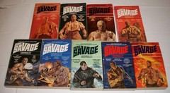 Doc Savage Omnibuss Book Lot of 9 Books #1, 2, 3, 8, 9, 10, 11, 12, & 13