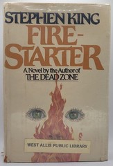 Firestarter by Stephen King Viking 1980 1st edition Hardcover ex-Library copy