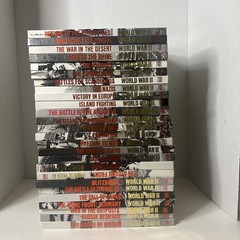 Vintage 1980s Time Life Books World War II WWII 26 Volumes History Set Hardcover