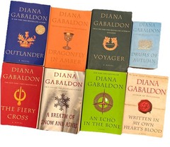 OUTLANDER Complete Series Lot of 8 (#1-8) Set Paperback PB Books Diana Gabaldon