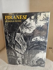 Piranesi Nicholas Penny 1978 • Hardcover ~ MINT
