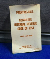 Prentice-Hall Complete Internal Revenue Code of 1954 Jan 1 1978 Edition