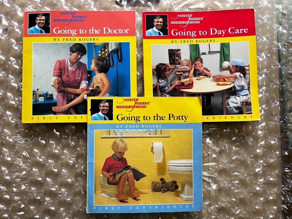 Mr Rogers Neighborhood Book Lot 1968 Fred Rogers Children’s PBS Show HTF