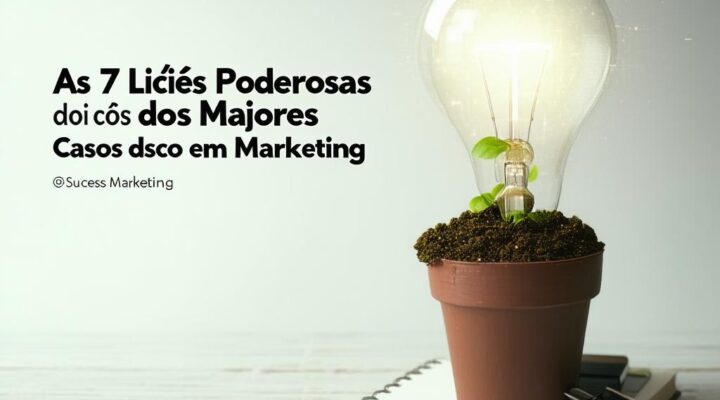 As 7 Lições Poderosas dos Maiores Casos de Sucesso em Marketing