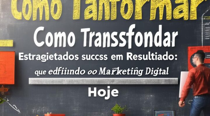“Como Transformar Estratégias em Resultados: Cases de Sucesso que Estão Redefinindo o Marketing Digital Hoje”